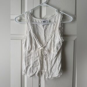 Princess Polly Tie-front Tank Top